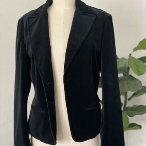 Velvet blazer